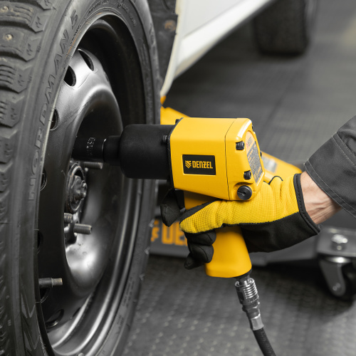 Ударный пневмогайковерт IW860+набор головок, 1/2", 7000 об/мин, 868 Нм Denzel по ценам производителя в Москве с доставкой по всей России