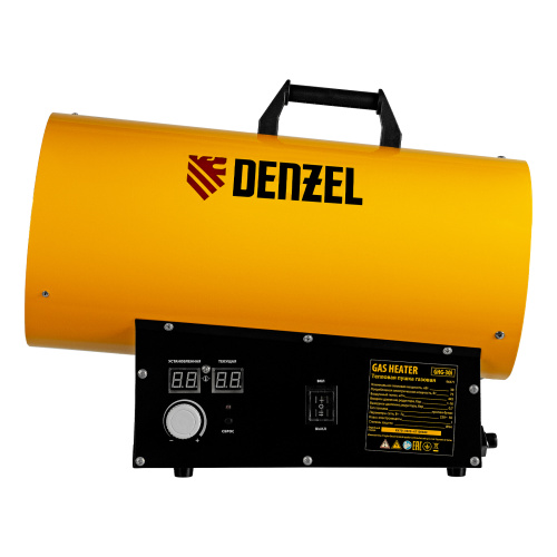 Газовая тепловая пушка GHG-30i, 30 кВт, цифровой термостат, пропан-бутан Denzel по ценам производителя в Москве с доставкой по всей России