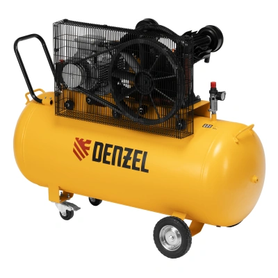 Компрессор воздушный рем. привод BCV 5500-T/270, 5,5 кВт, 270 литров, 850 л/мин Denzel по ценам производителя в Москве с доставкой по всей России