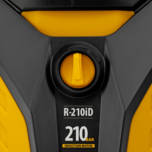 Моечная машина высокого давления R-210iD, 2600 Вт, 210 бар, 8.0 л/мин, асинхронный двигатель, барабан Denzel по ценам производителя в Москве с доставкой по всей России