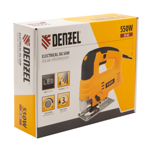 Лобзик электрический JS-65, 550 Вт, 65 мм Denzel по ценам производителя в Москве с доставкой по всей России