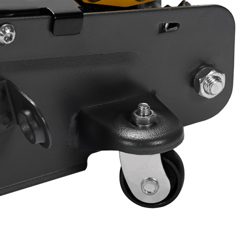 Домкрат гидравлический подкатной с фиксатором, 2,8 т, 135-385 мм, в кейсе Denzel по ценам производителя в Москве с доставкой по всей России