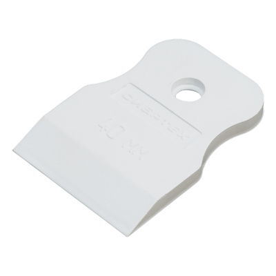 Шпатель, белая резина, 40 мм Сибртех по ценам производителя в Москве с доставкой по всей России