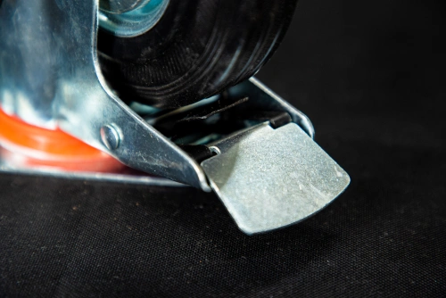 Колесо поворотное резина SRCLb 55 125 мм с тормозом (N) по ценам производителя в Москве с доставкой по всей России