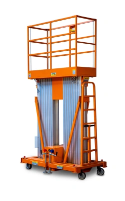 Подъемник мачтовый аккумуляторный 200 кг 6/8 м TOR GTWY6-200S DC 2-мачтовый