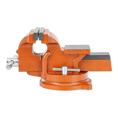 Тиски слесарные, 100 мм, поворотные, с наковальней Sparta по ценам производителя в Москве с доставкой по всей России