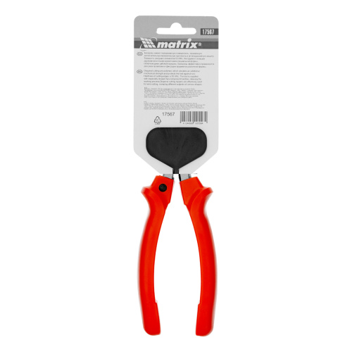 Бокорезы, Standard, 180 мм, шлифованные, пластмассовые рукоятки Matrix по ценам производителя в Москве с доставкой по всей России