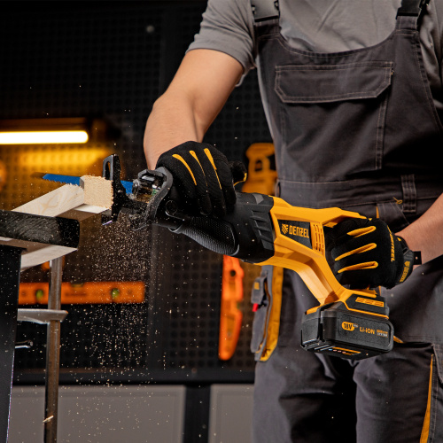 Пила сабельная аккумуляторная бесщет BRC-120-0,  18В Li-Ion Denzel по ценам производителя в Москве с доставкой по всей России