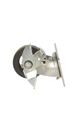 Колесо большегрузное поворотное SCdb 42 100 мм обрезиненное с тормозом (N) по ценам производителя в Москве с доставкой по всей России