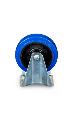 Колесо неповоротное из эластичной резины MW100 125 мм по ценам производителя в Москве с доставкой по всей России