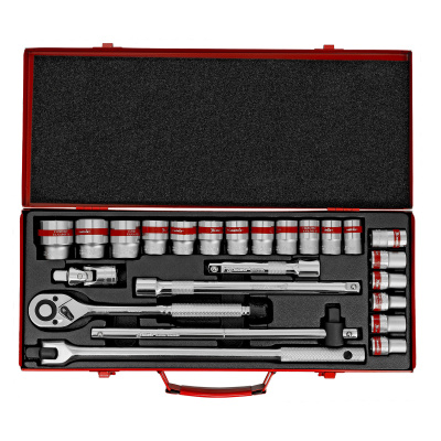 Набор торцевых головок с трещоткой 1/2", 24 предмета Matrix по ценам производителя в Москве с доставкой по всей России