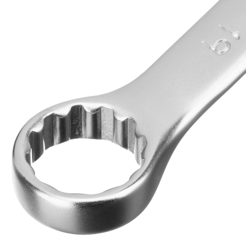 Набор ключей комбинированных, 8-19 мм, 8 шт, CrV, матовый хром Stels по ценам производителя в Москве с доставкой по всей России