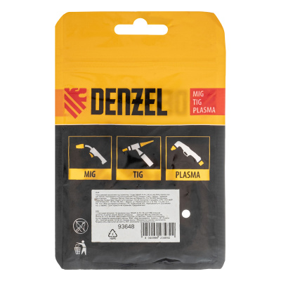 Токосъемный наконечник под проволоку 1,2 мм, М6х28, E-CU, 20 шт для MIG горелки тип 24 Denzel по ценам производителя в Москве с доставкой по всей России