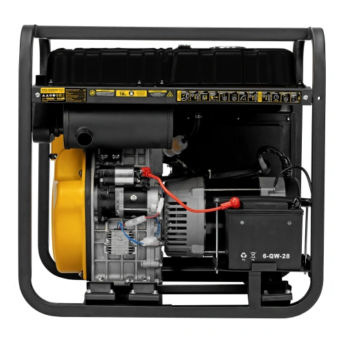 Генератор дизельный DES-85E, 8,5 кВт, 230 В, 16 л, электростартер Denzel по ценам производителя в Москве с доставкой по всей России