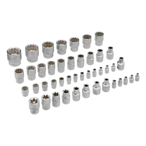 Набор инструментов 1/2", 1/4", CrV, 12 гранные головки, пластиковый кейс, 109 предмета Stels по ценам производителя в Москве с доставкой по всей России