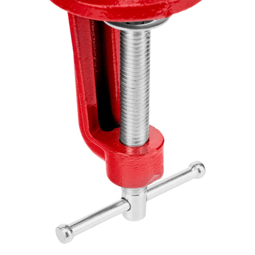 Тиски слесарные, 80 мм, настольные, поворотные, c наковальней MTX по ценам производителя в Москве с доставкой по всей России