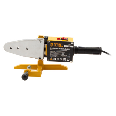 Аппарат для сварки пластиковых труб DWP-1500, 1500 Вт, 260-300 град, комплект насадок, 20-63 мм Denzel по ценам производителя в Москве с доставкой по всей России