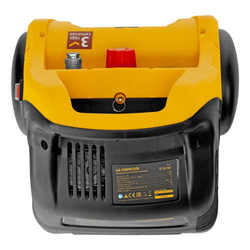 Компрессор воздушный безмасляный РС 1/6-180,1, 1 кВт, 180 л/мин, 6 л Denzel по ценам производителя в Москве с доставкой по всей России