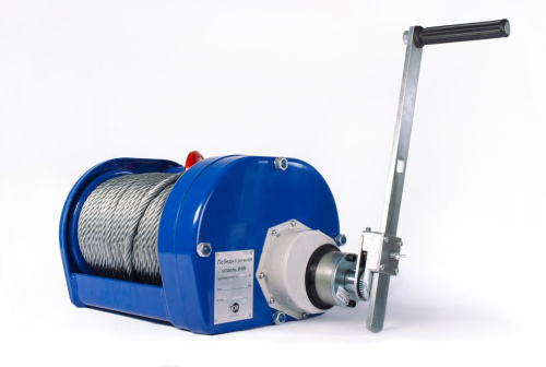 Лебедка ручная TOR ЛТ-2 (JHW) г/п 2,0 т длина троса 40 м по ценам производителя в Москве с доставкой по всей России