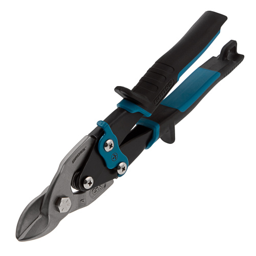 Ножницы по металлу "Piranha", 230 мм, прямой усиленный рез (Bulldog) сталь СrMo, двухкомпонентная рукоятка-ки Gross по ценам производителя в Москве с доставкой по всей России