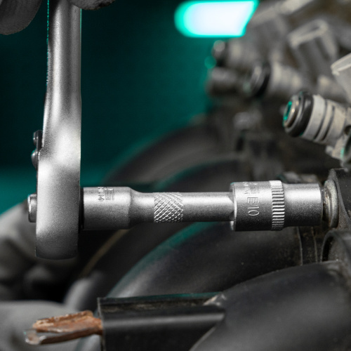 Набор инструментов, 1/4", CrV, пластиковый кейс 57 предметов Stels по ценам производителя в Москве с доставкой по всей России