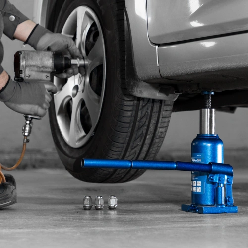 Домкрат гидравлический бутылочный телескопический, 6 т, h подъема 190-480 мм Stels по ценам производителя в Москве с доставкой по всей России