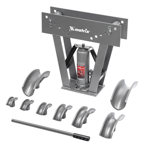 Трубогиб гидравлический, 1/2-3", 15 т, в комплекте с башмаками Matrix по ценам производителя в Москве с доставкой по всей России