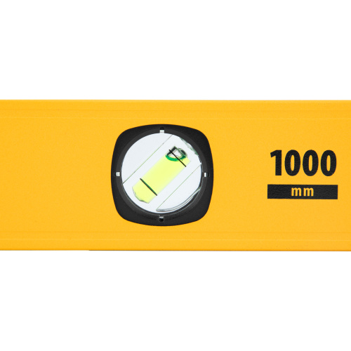 Уровень алюминиевый, магнит, фрезерованный, 3 глазка (1 зеркал.) 0,5 мм/м, 1000 мм Denzel по ценам производителя в Москве с доставкой по всей России