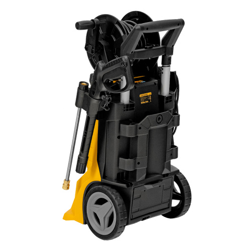 Моечная машина высокого давления R-210iD, 2600 Вт, 210 бар, 8.0 л/мин, асинхронный двигатель, барабан Denzel по ценам производителя в Москве с доставкой по всей России