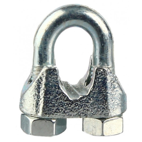 Зажим для троса DIN 741, D = 6 мм по ценам производителя в Москве с доставкой по всей России