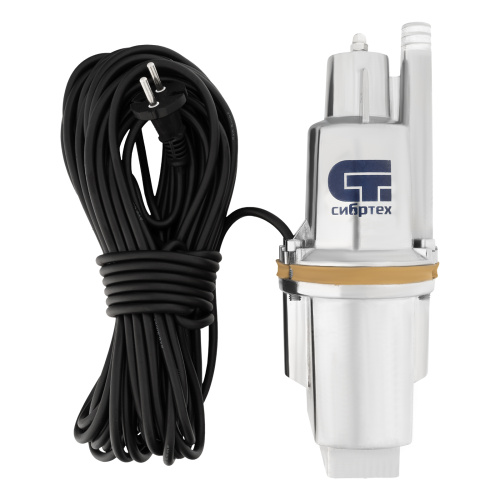 Вибрационный насос СВН300-15, верхний забор, 300 Вт, напор 75 м, 1200 л/ч, кабель 15 м Сибртех по ценам производителя в Москве с доставкой по всей России