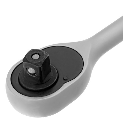 Ключ-трещотка 1/2", 45 зубьев, с быстрым сбросом, матовый хром Сибртех по ценам производителя в Москве с доставкой по всей России