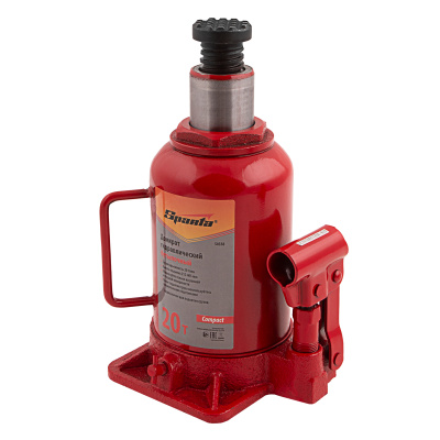 Домкрат гидравлический бутылочный 20 т, h подъема 215-405 мм Sparta Compact по ценам производителя в Москве с доставкой по всей России