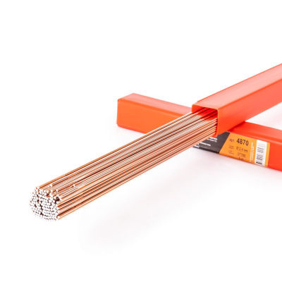 Foxweld Пруток омедненный ER70S-6 (Св08Г2С) д.2,4х1000мм, 5кг (1 пачка, пр-во FoxWeld/КНР) по ценам производителя в Москве с доставкой по всей России