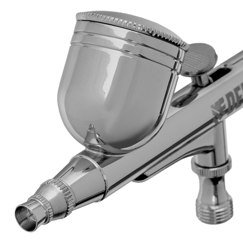 Аэрограф с верхним бачком AB1, 0.2/0.3/0.5 мм, 7 мл, 9 л/мин Denzel по ценам производителя в Москве с доставкой по всей России