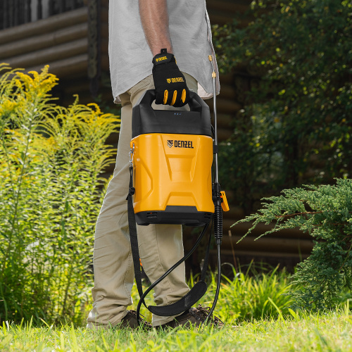 Опрыскиватель аккумуляторный D-5LI, 5 л, Li-Ion акк., 12 В, 2 Ач Denzel по ценам производителя в Москве с доставкой по всей России