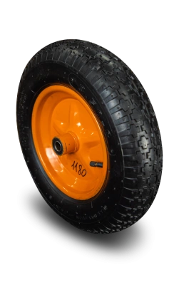 Колесо пневматическое резиновое 370 мм 3.50-8 (подшипник 16 мм) по ценам производителя в Москве с доставкой по всей России