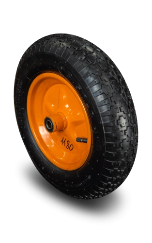 Колесо пневматическое резиновое 370 мм 3.50-8 (подшипник 16 мм) по ценам производителя в Москве с доставкой по всей России