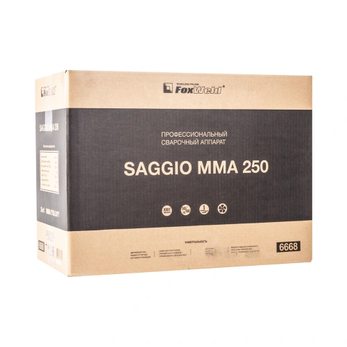 Сварочный аппарат SAGGIO MMA 250 по ценам производителя в Москве с доставкой по всей России