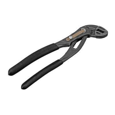 Клещи переставные, кнопочный механизм, обливные рукоятки, 180 мм Denzel по ценам производителя в Москве с доставкой по всей России