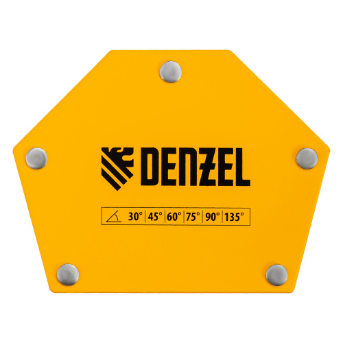 Фиксатор магнитный для сварочных работ усилие 50 LB, 30х45х60х75х90х135 град. Denzel по ценам производителя в Москве с доставкой по всей России
