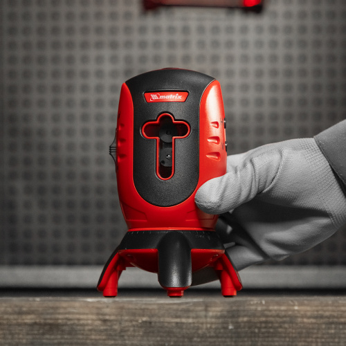 Лазерный уровень ML01T, дальность 10 м, точность ± 0,5 мм, / 1 м, длина волны 650 нм, проекция 1 вертикальная 1 горизонтальная плоскость, резьба под штатив 5/8" Matrix по ценам производителя в Москве с доставкой по всей России