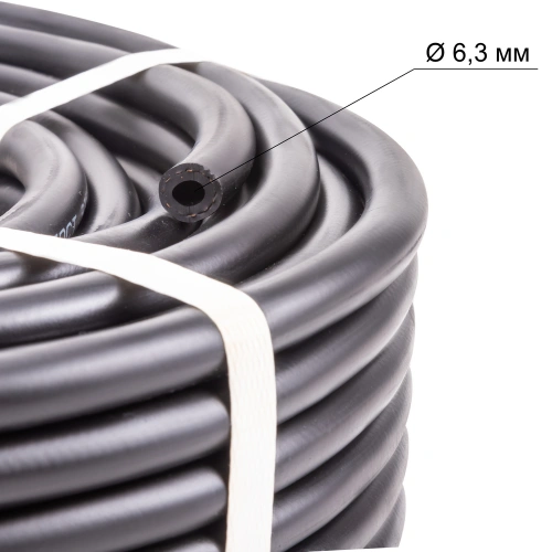 Рукав кислородный д.6.3мм черный (бухта 40м, 3 кл) купить в Москве с доставкой по всей России | ProtosMarket.ru