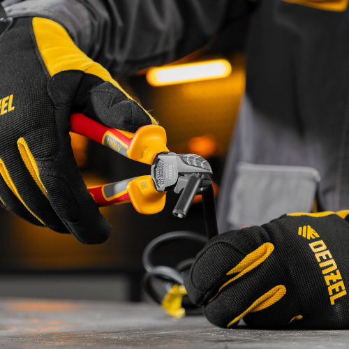 Бокорезы, диэлектрические рукоятки, до 1000 В, трехкомпонентные рукоятки, 180 мм Denzel по ценам производителя в Москве с доставкой по всей России