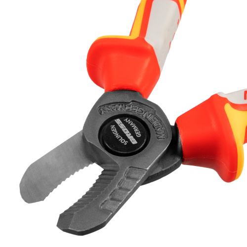 Кабелерез, диэлектрические рукоятки до 1000 В, трехкомпонентные рукоятки, 160 мм Gross по ценам производителя в Москве с доставкой по всей России