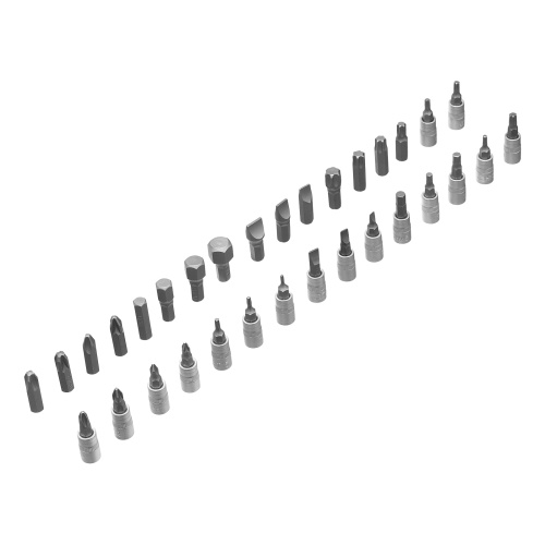 Набор инструмента, 1/2", 1/4", пластиковый кейс, 83 предмета Сибртех по ценам производителя в Москве с доставкой по всей России