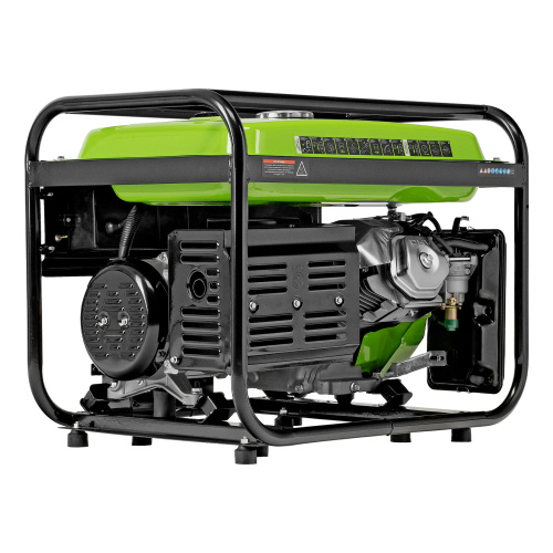 Генератор бензиновый БС-8000Э, 6,6 кВт, 230В, четырехтактный, 25 л, электростартер Сибртех по ценам производителя в Москве с доставкой по всей России
