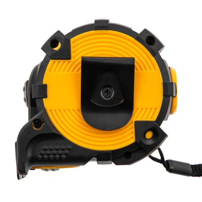 Рулетка 5м х 32мм, автоматич. фиксац., нейлон. покрытие, магнит. зацеп, двухстор. разметка Denzel по ценам производителя в Москве с доставкой по всей России