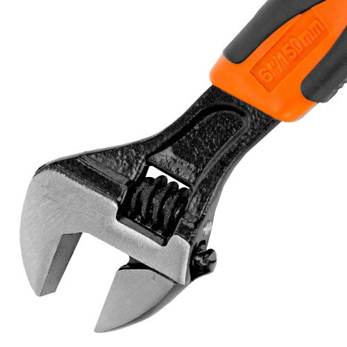 Ключ разводной, 150 мм, двухкомпонентная рукоятка Sparta по ценам производителя в Москве с доставкой по всей России