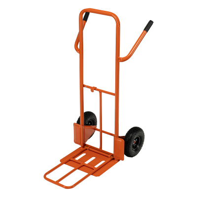 Тележка ручная двухколесная TTP2-01.00.000, грузоподъемность 190 кг, пневматические колеса d 260 мм, платформа 580 х 290 мм Сибртех по ценам производителя в Москве с доставкой по всей России